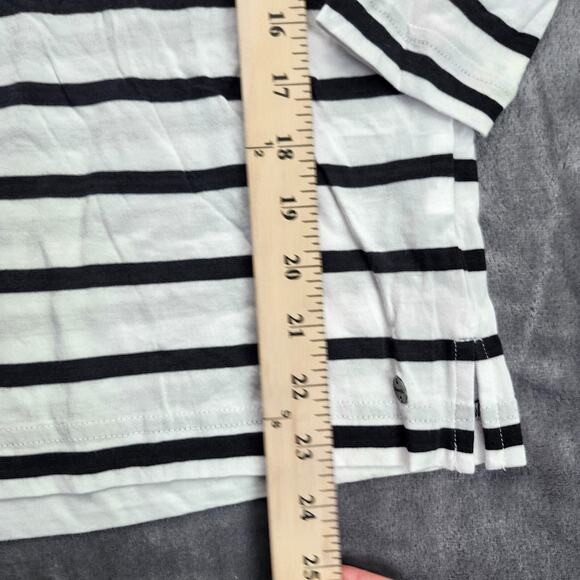 NWT Womens Bench Urban Wear White and Black Striped Sweater Size Small - Picture 3 of 9